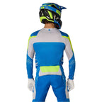 FOX Racing MX Jersey & Pant Kit Deal - FLEXAIR TACTILE (Blue/Grey/Yellow)