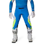 FOX Racing MX Jersey & Pant Kit Deal - FLEXAIR TACTILE (Blue/Grey/Yellow)