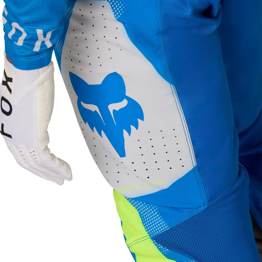 FOX Racing MX Jersey & Pant Kit Deal - FLEXAIR TACTILE (Blue/Grey/Yellow)