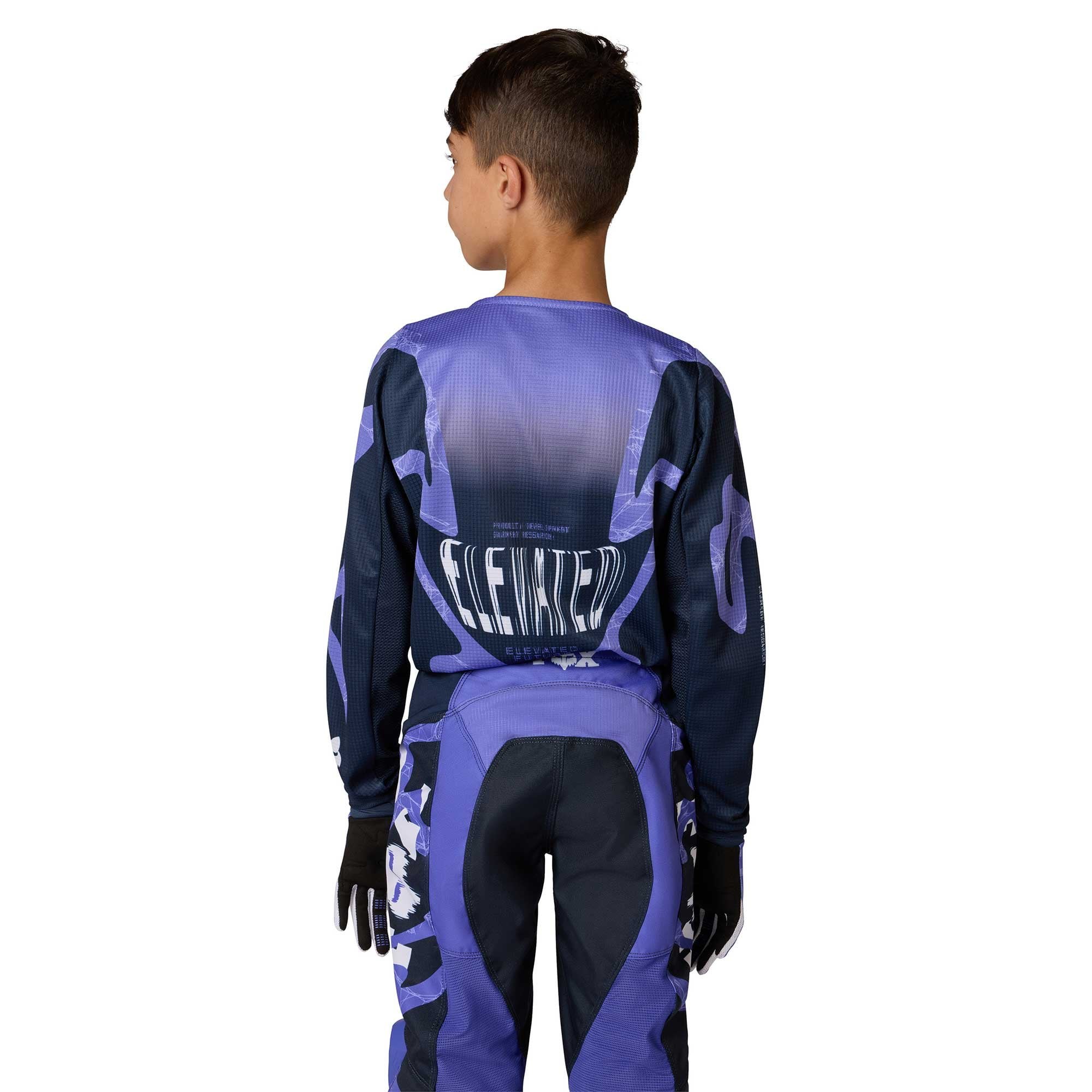 FOX Racing Youth MX Jersey & Pant Kit Deal - 180 DIFFUSE SE (Blueberry)