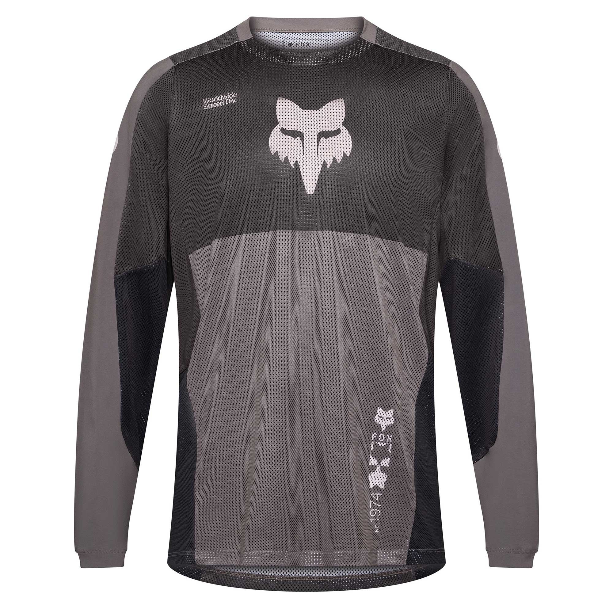 FOX Racing Enduro Jersey - RANGER AIR Off Road (Black/Grey)