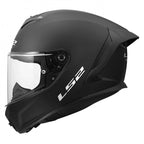 LS2 Motorcycle Road Helmet - FF820 Rapid 3 Solid (Matt Black)