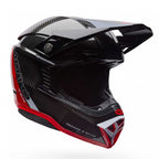 BELL Moto-10 SPHERICAL STRIKE MX | Enduro Helmet (Carbon/Red)