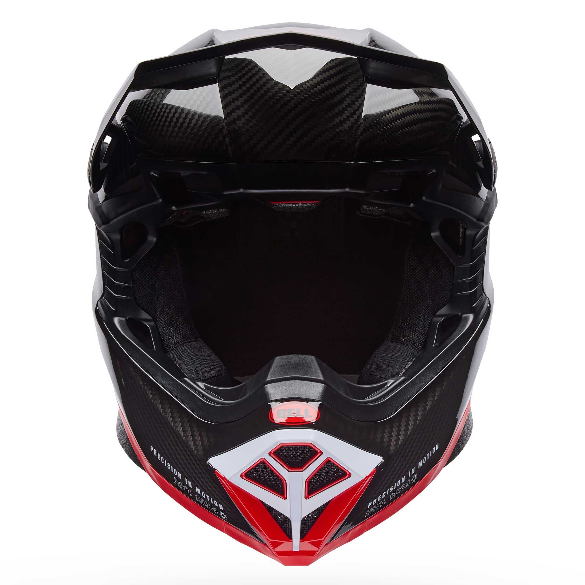 Bell Moto-10 SPHERICAL MX | Enduro Helmet STRIKE (Carbon/Red)