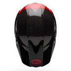 BELL Moto-10 SPHERICAL STRIKE MX | Enduro Helmet (Carbon/Red)