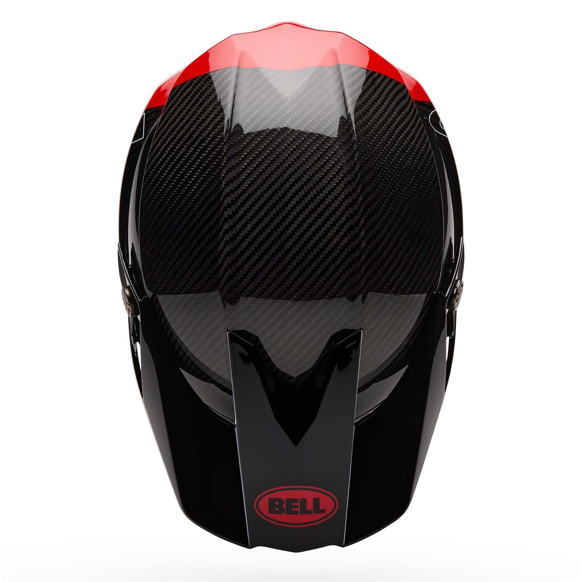 Bell Moto-10 SPHERICAL MX | Enduro Helmet STRIKE (Carbon/Red)