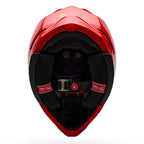 BELL Moto-10 SPHERICAL STRIKE MX | Enduro Helmet (Carbon/Red)