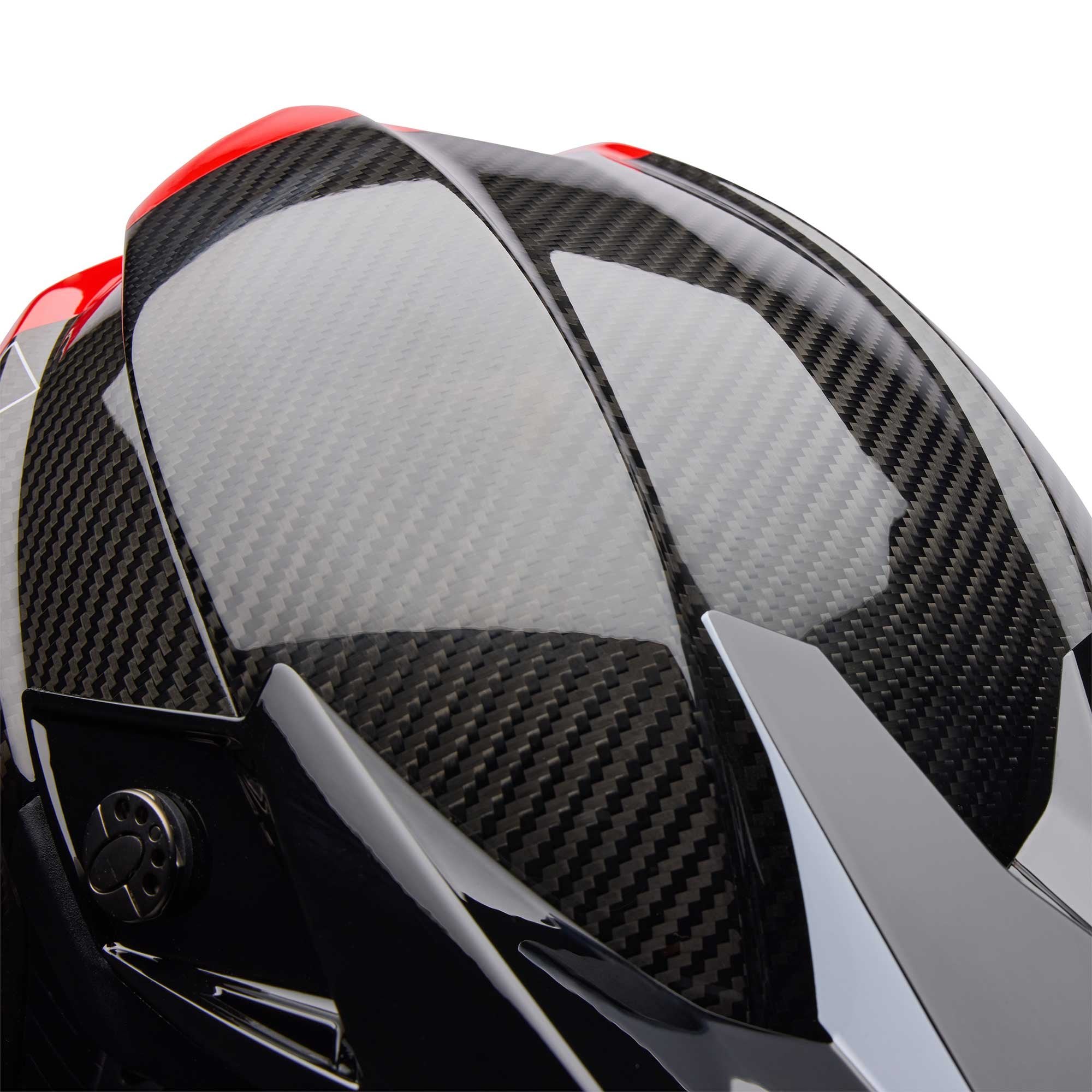 Bell Moto-10 SPHERICAL MX | Enduro Helmet STRIKE (Carbon/Red)