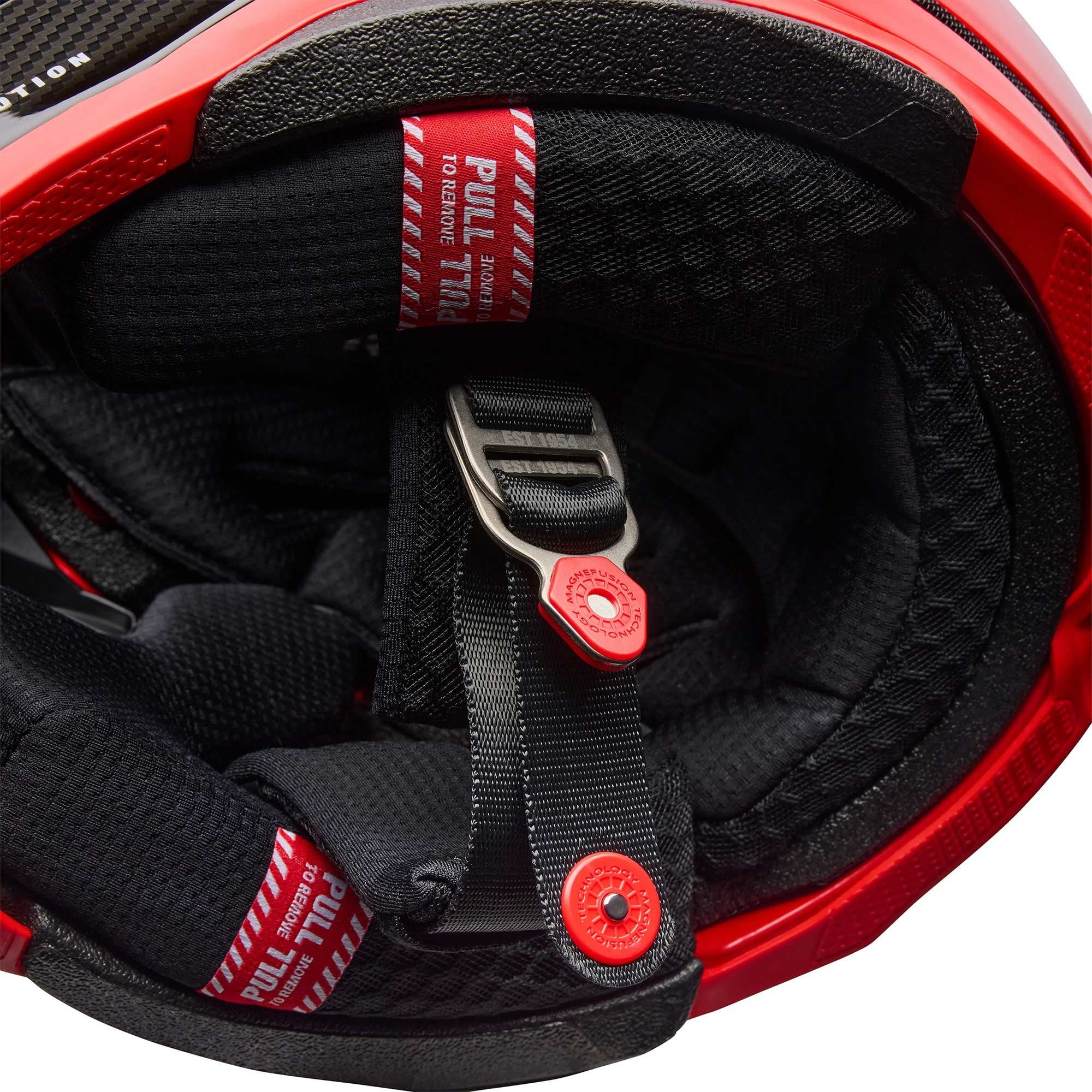 Bell Moto-10 SPHERICAL MX | Enduro Helmet STRIKE (Carbon/Red)