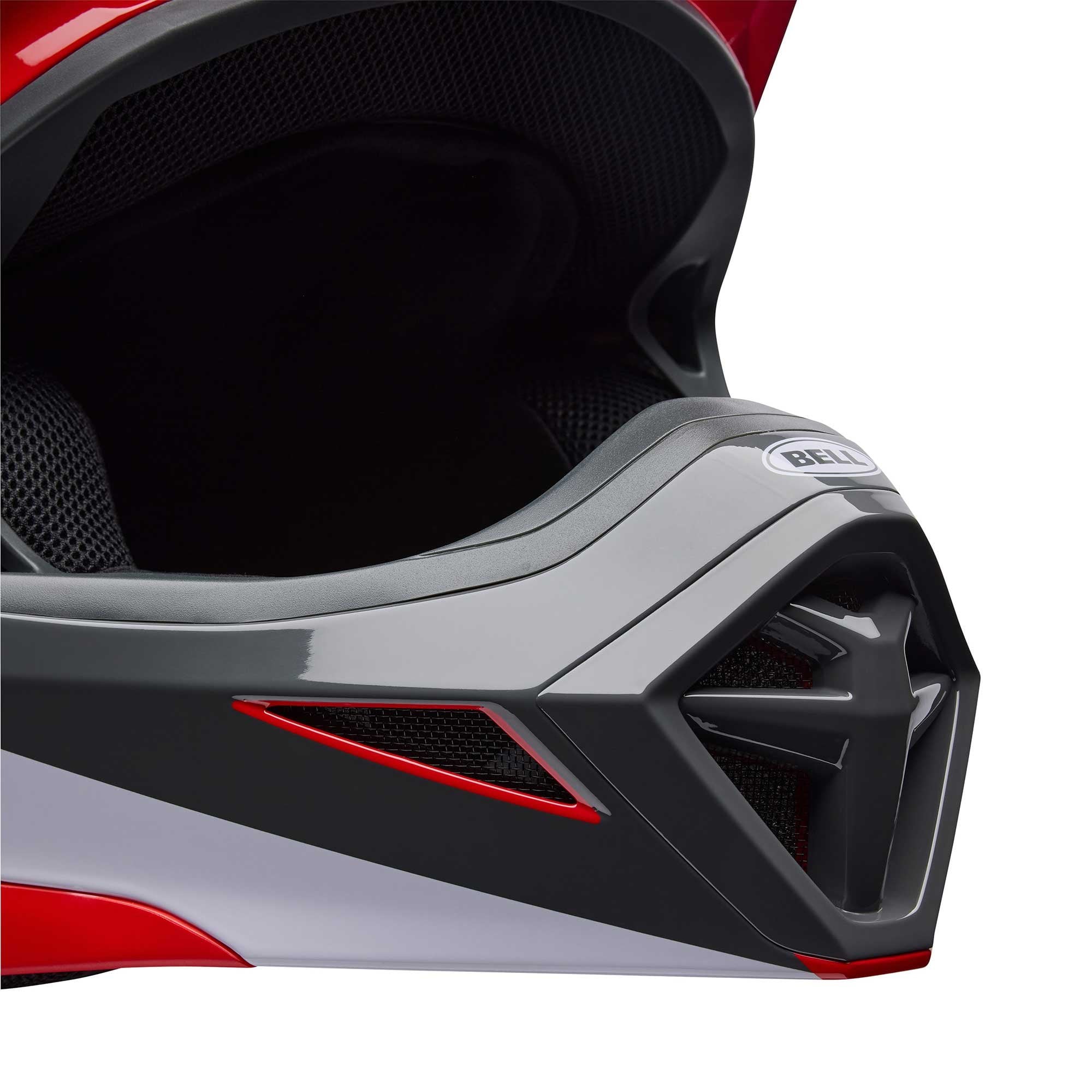BELL Youth MX Helmet - MX-10 MIPS AVIATOR (Red/Black/White)