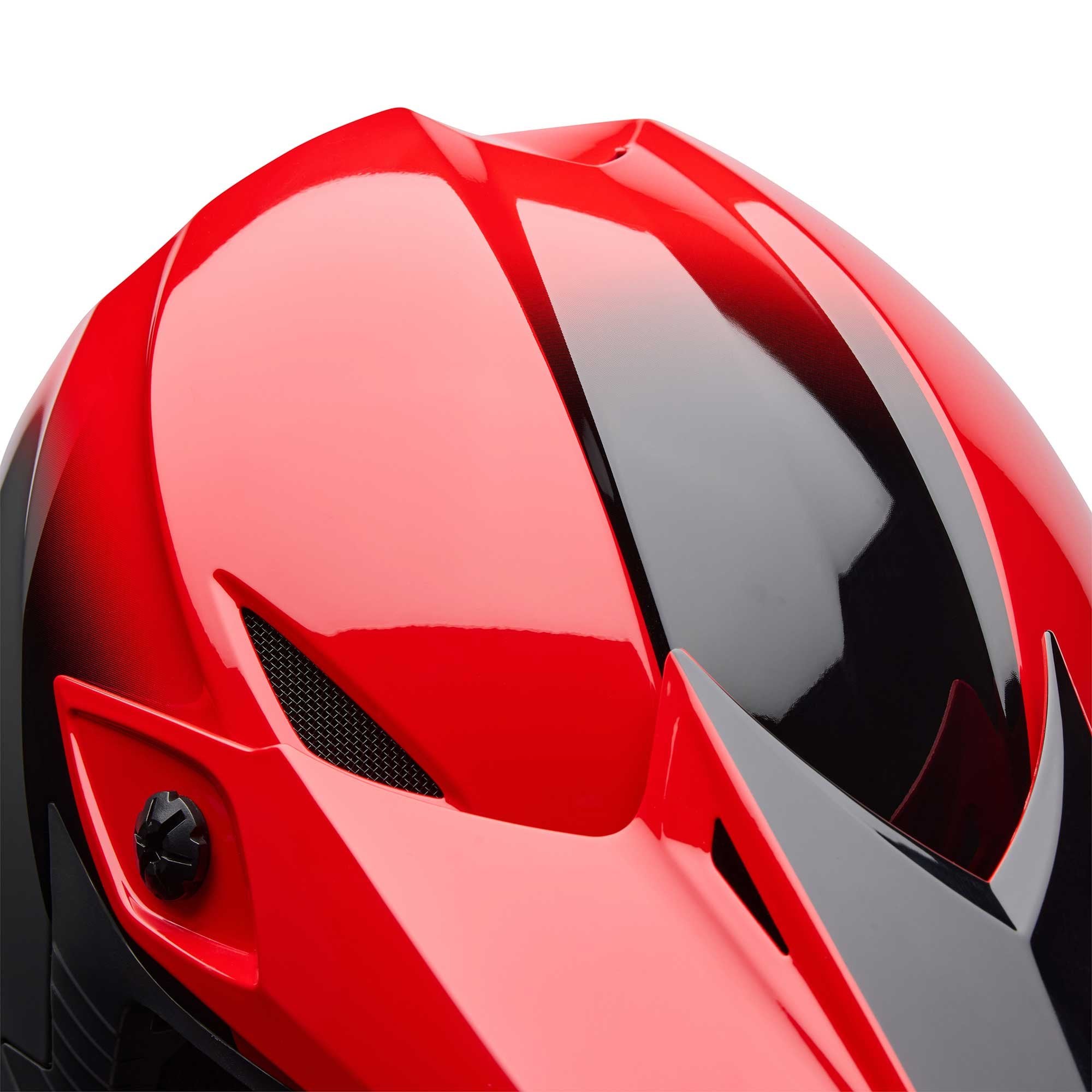 BELL Youth MX Helmet - MX-10 MIPS AVIATOR (Red/Black/White)