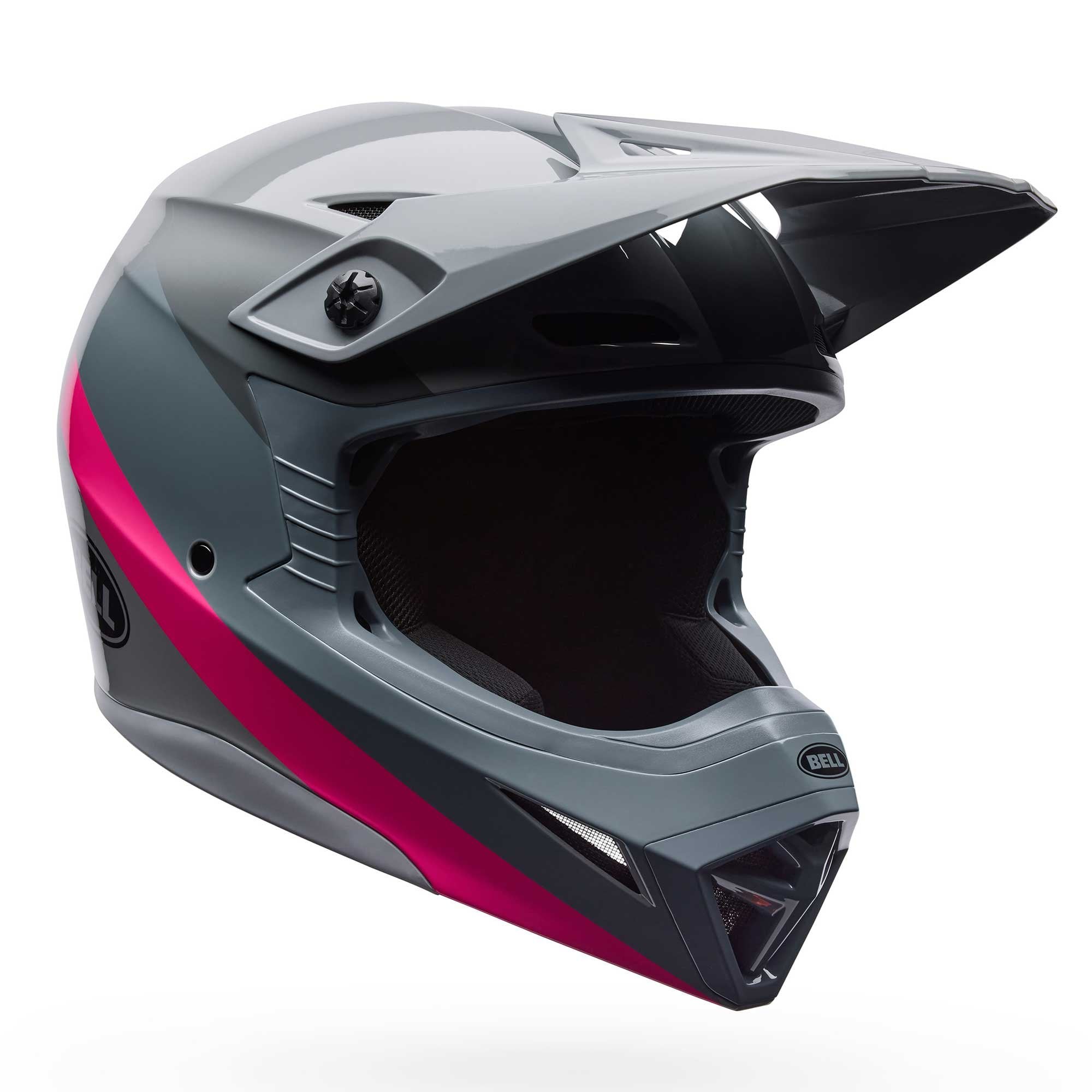 BELL Youth MX Helmet - MX-10 MIPS AVIATOR (Grey/Pink)