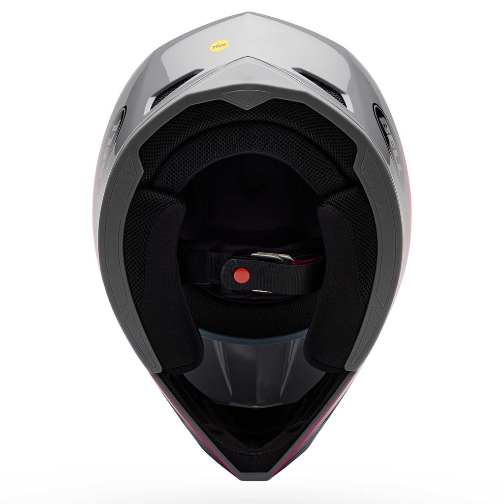 BELL Youth MX Helmet - MX-10 MIPS AVIATOR (Grey/Pink)