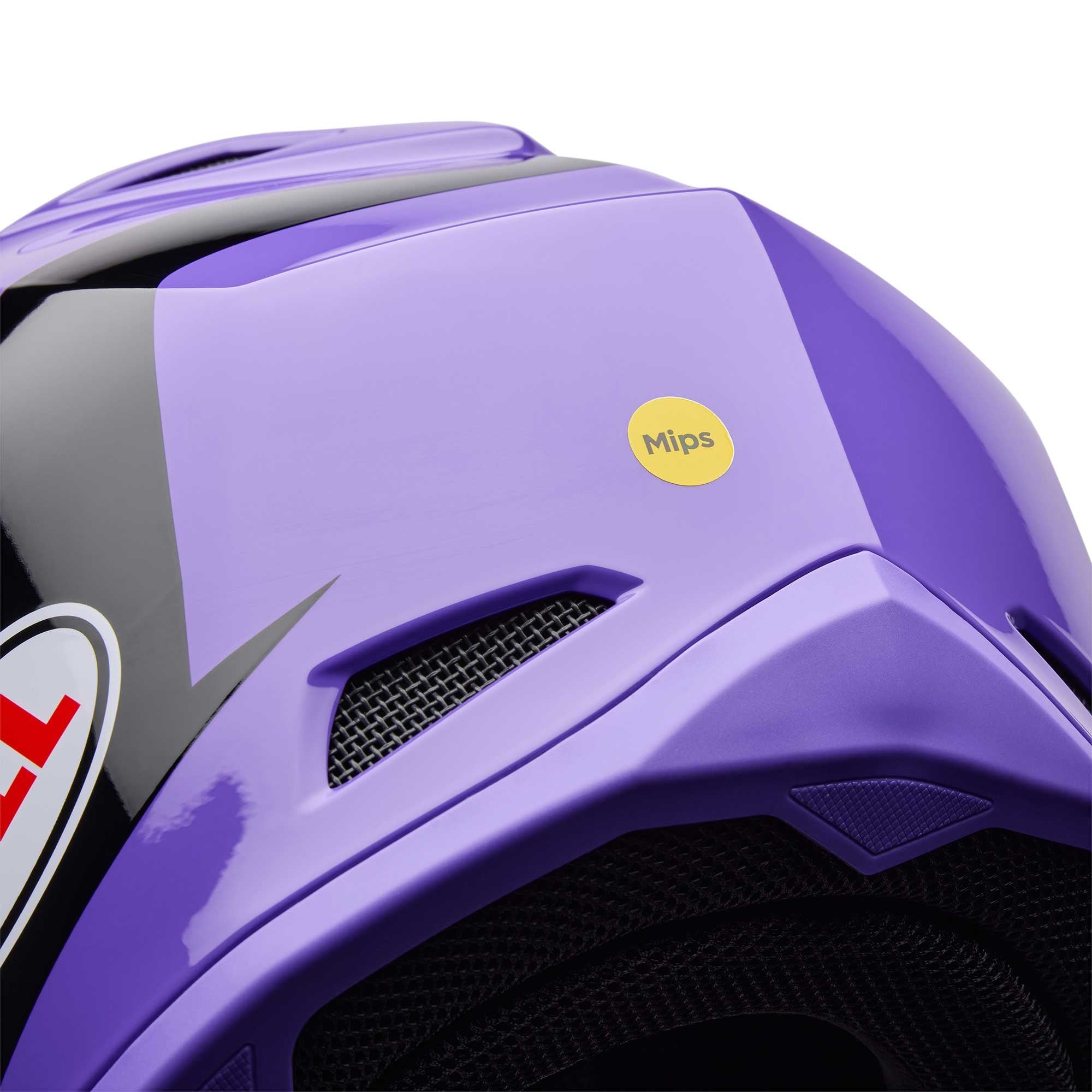 BELL Youth MX Helmet - MX-10 MIPS TALON (Purple/Black)