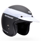 BELL Open Face Helmet - Custom 500 FASTHOUSE Limited Edition (Black/White)