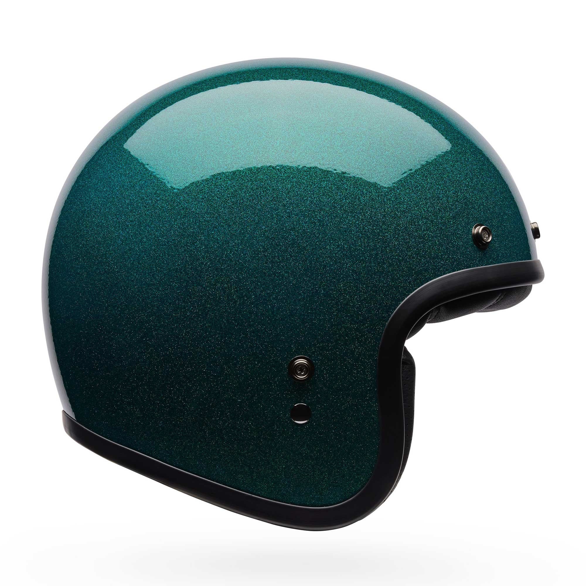 BELL Open Face Helmet - Custom 500 FLAKE (Emarald)