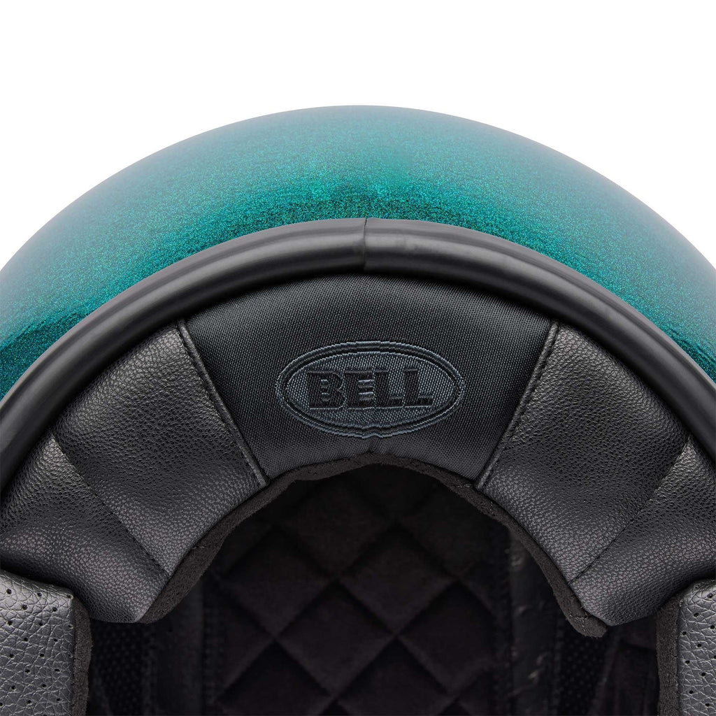 BELL Open Face Helmet - Custom 500 FLAKE (Emarald)