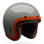 BELL Open Face Helmet - Custom 500 CRATE (Stone/Orange)