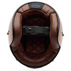 BELL Open Face Helmet - Custom 500 CRATE (Stone/Orange)