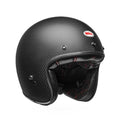 BELL Open Face Helmet - Custom 500 CARBON Solid (Carbon/Matt Black)