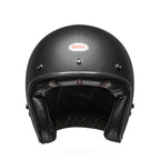 BELL Open Face Helmet - Custom 500 CARBON Solid (Carbon/Matt Black)
