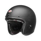 BELL Open Face Helmet - Custom 500 CARBON Solid (Carbon/Matt Black)