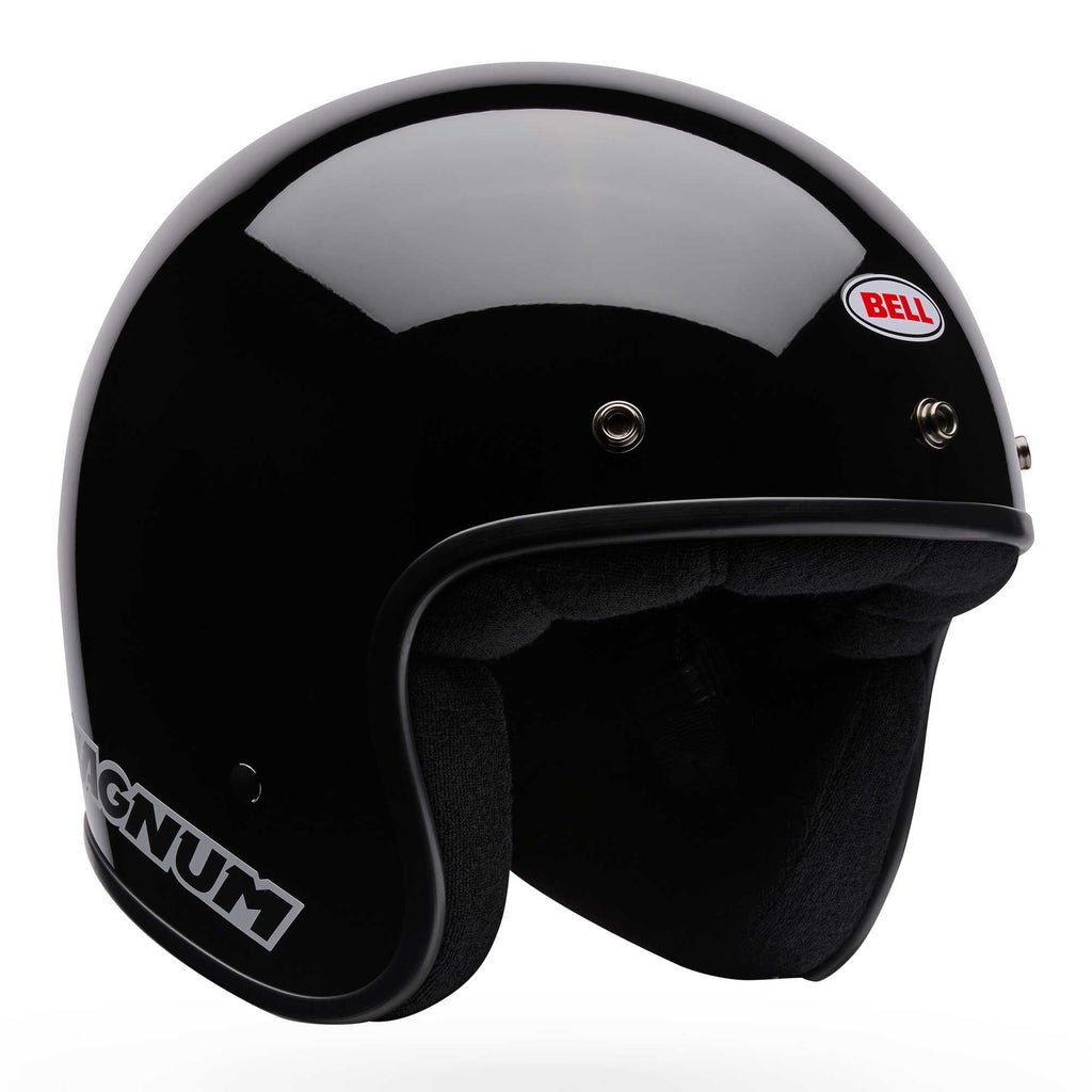 BELL Open Face Helmet - MAGNUM Solid (Gloss Black)