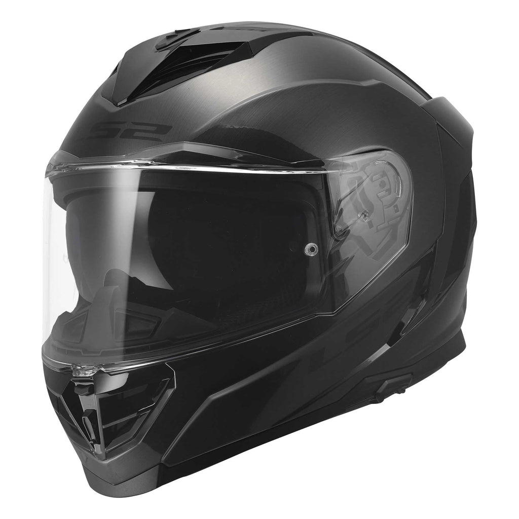 LS2 Motorcycle Road | Urban Helmet - FF818 Storm 3 JEANS (Gloss Titanium)