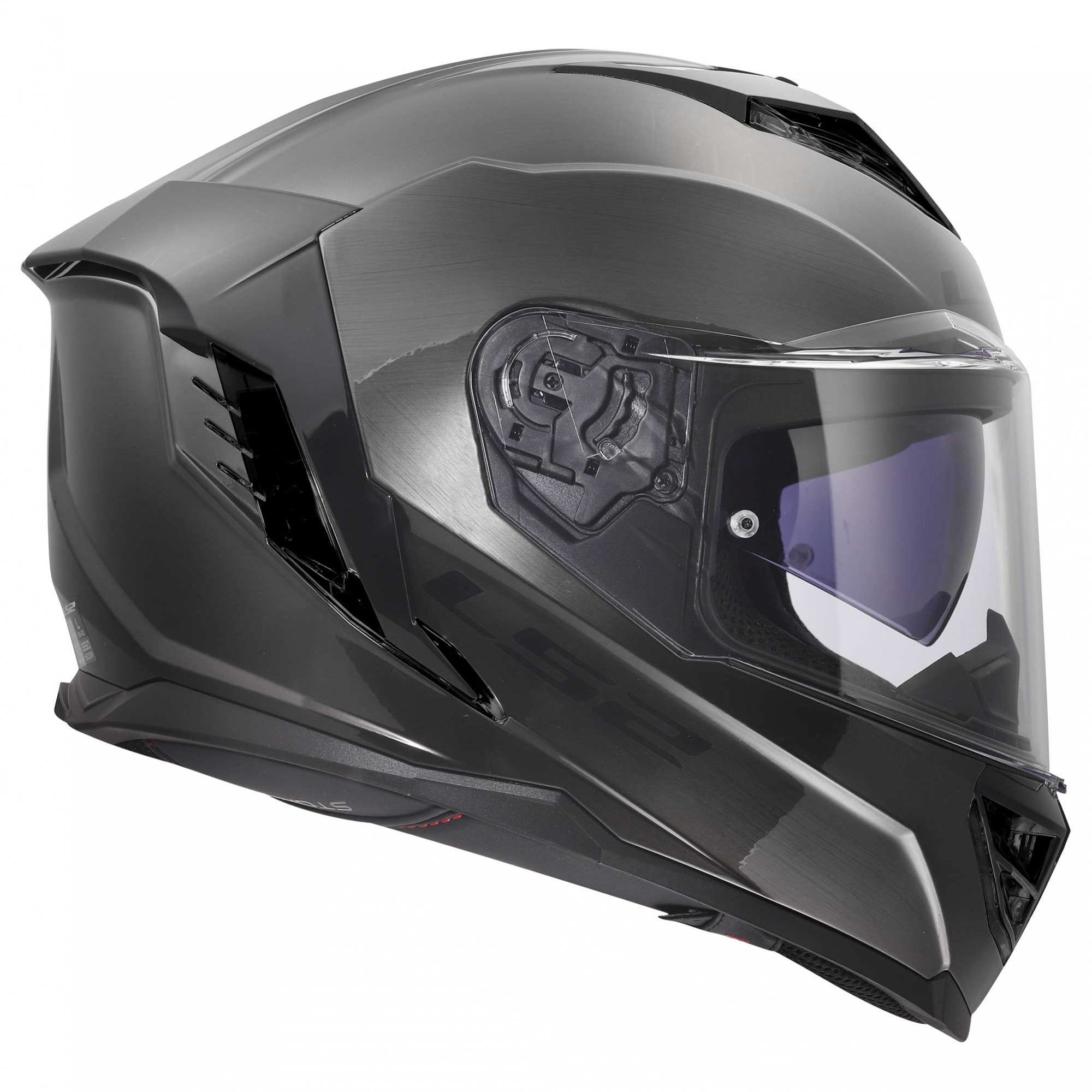 LS2 Motorcycle Road | Urban Helmet - FF818 Storm 3 JEANS (Gloss Titanium)