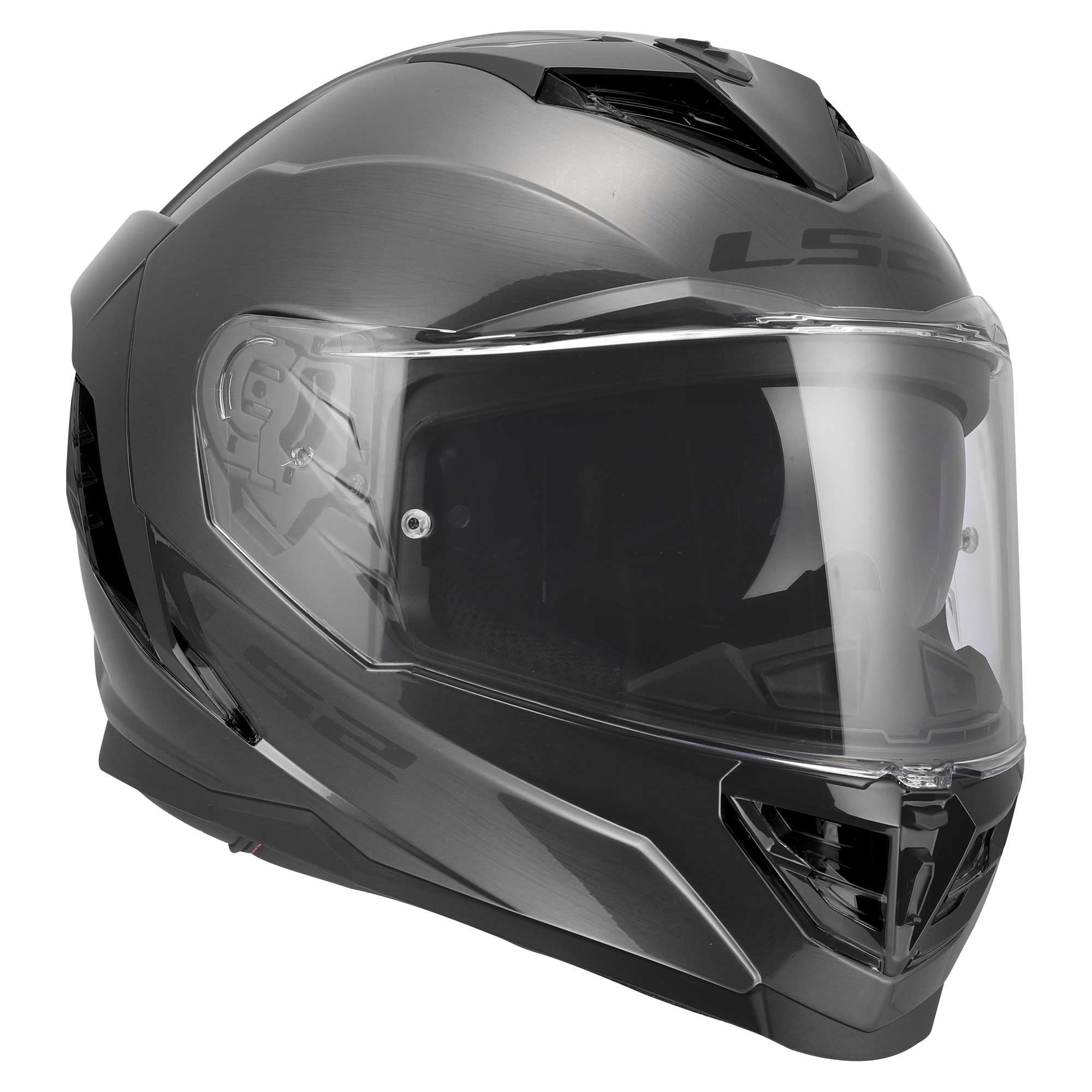 LS2 Motorcycle Road | Urban Helmet - FF818 Storm 3 JEANS (Gloss Titanium)