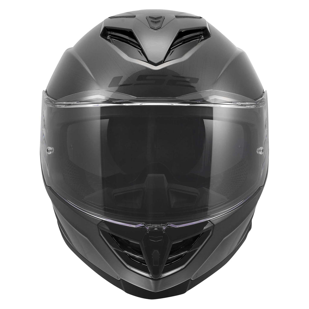 LS2 Motorcycle Road | Urban Helmet - FF818 Storm 3 JEANS (Gloss Titanium)