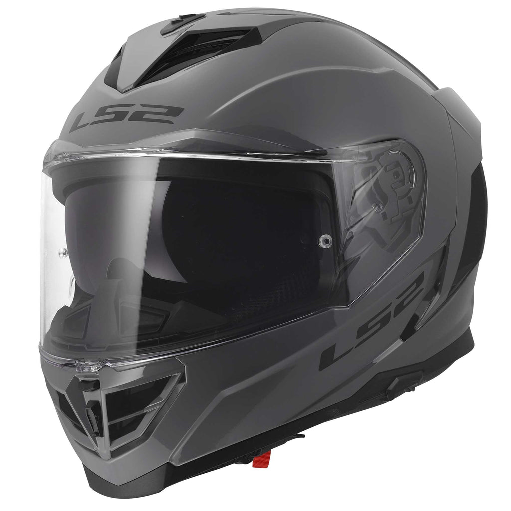 LS2 Motorcycle Road | Urban Helmet - FF818 Storm 3 SOLID (Nardo Grey)