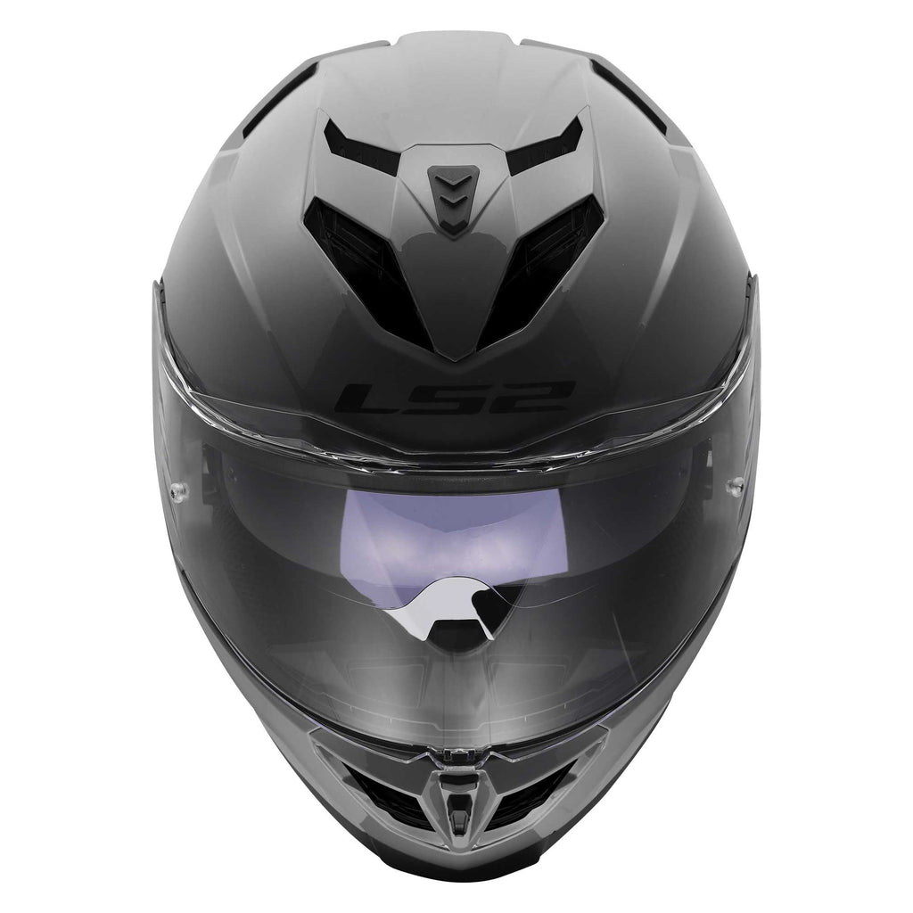 LS2 Motorcycle Road | Urban Helmet - FF818 Storm 3 SOLID (Nardo Grey)