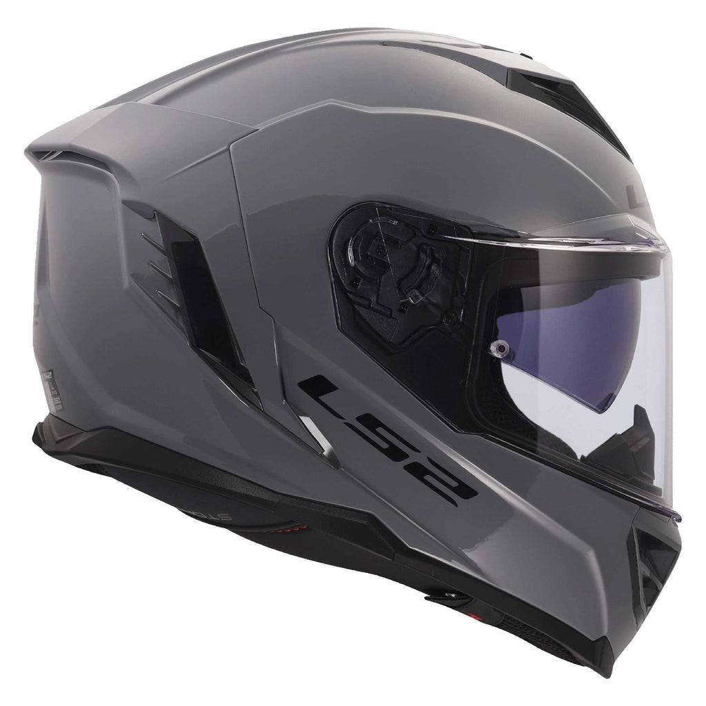 LS2 Motorcycle Road | Urban Helmet - FF818 Storm 3 SOLID (Nardo Grey)