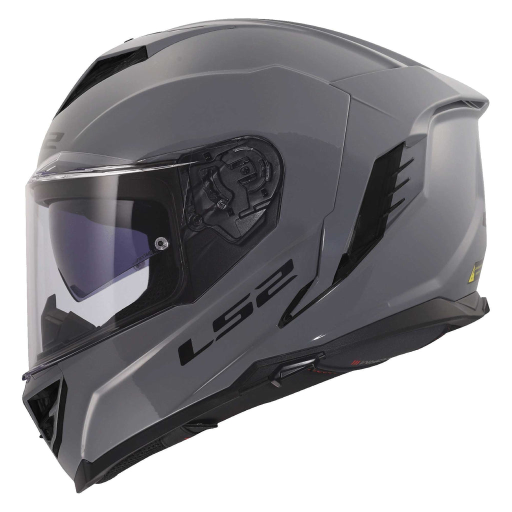LS2 Motorcycle Road | Urban Helmet - FF818 Storm 3 SOLID (Nardo Grey)