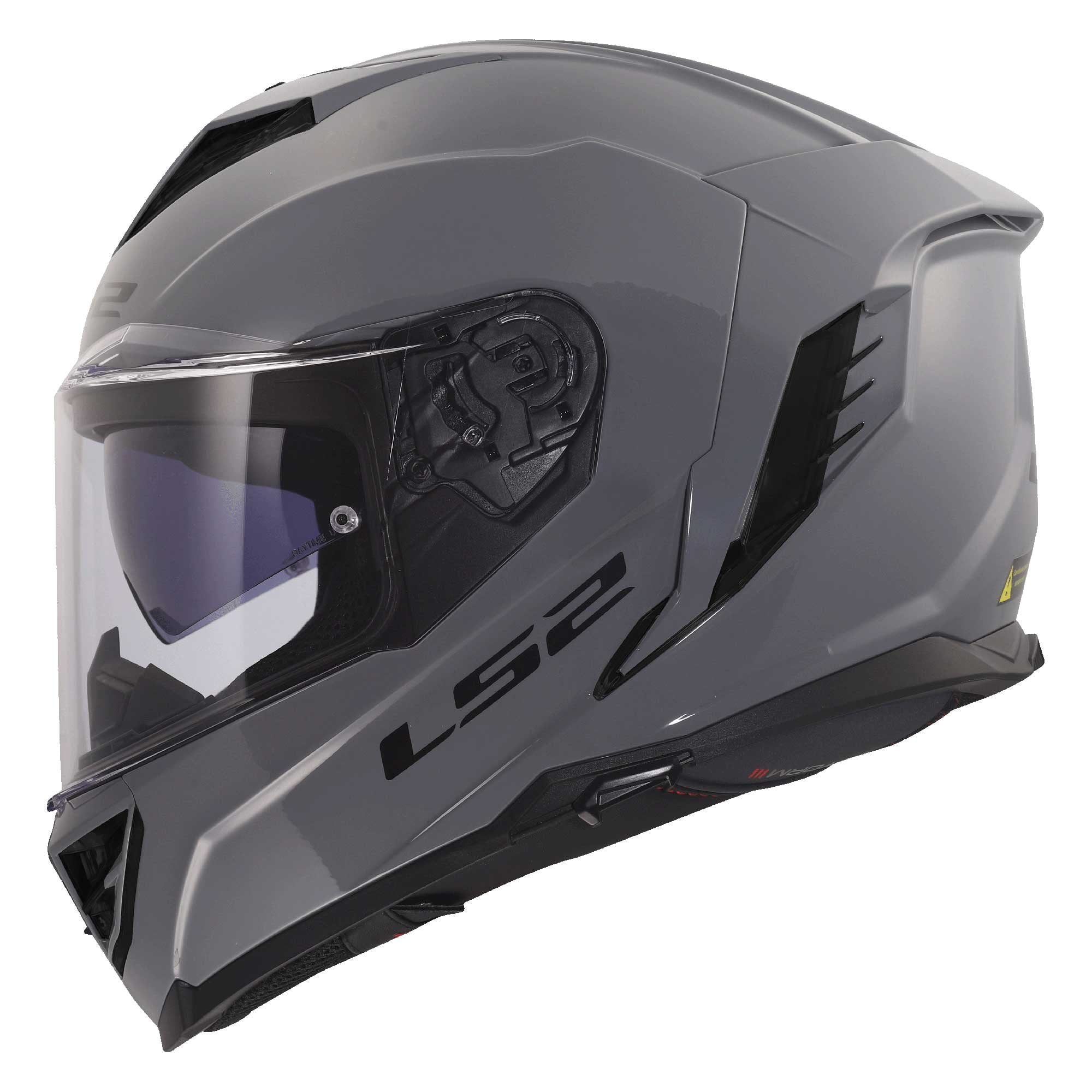 LS2 Motorcycle Road | Urban Helmet - FF818 Storm 3 SOLID (Nardo Grey)