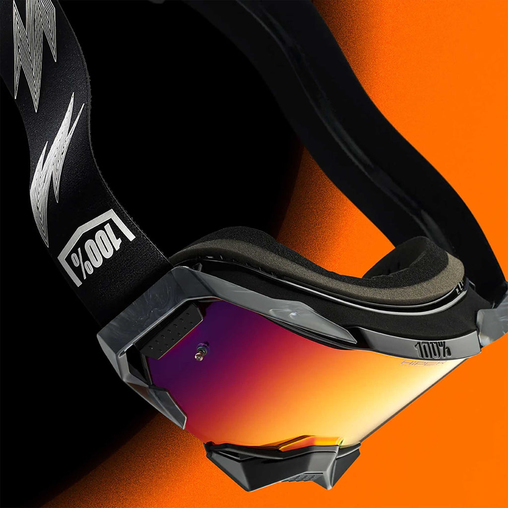 100% MX | MTB Goggles - Armega (CRENSHAW) HIPER Purple Iridium Lens