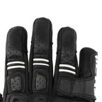 Richa (2026) Motorcycle Urban Short Gloves - Stradale Stealth (Black/White)