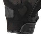 Richa (2026) Motorcycle Vented Short Gloves - Stradale Summer (Black/Black)