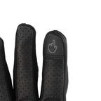 Richa (2026) Motorcycle Vented Short Gloves - Stradale Summer (Black/Black)