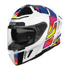 Airoh (2026) Helmet - Spark 2 Lively Rainbow Gloss (White/Blue/Red)