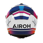 Airoh (2026) Helmet - Spark 2 Lively Rainbow Gloss (White/Blue/Red)