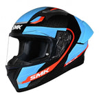 SMK Motorcycle Road Helmet - STELLAR SPORT FLIGHT GL256 (Black/Blue/Orange)