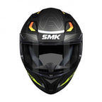 SMK Motorcycle Road Helmet - STELLAR SPORT FLIGHT MA264 (Black/Grey/Yellow)