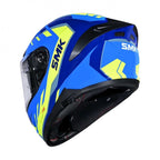 SMK Motorcycle Road | Sport Helmet - TYPHOON AEROT GL545 (Blue/Purple/Yellow)