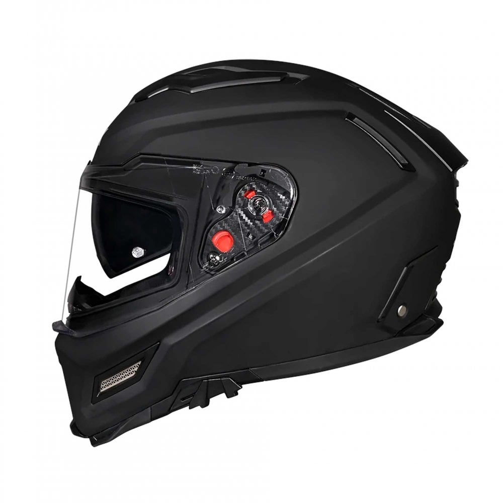 SMK Motorcycle Urban | Road Helmet - AGNAR Plain MA200 (Matt Black)