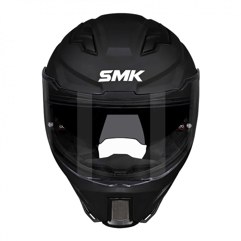 SMK Motorcycle Urban | Road Helmet - AGNAR Plain MA200 (Matt Black)