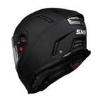SMK Motorcycle Urban | Road Helmet - AGNAR Plain MA200 (Matt Black)