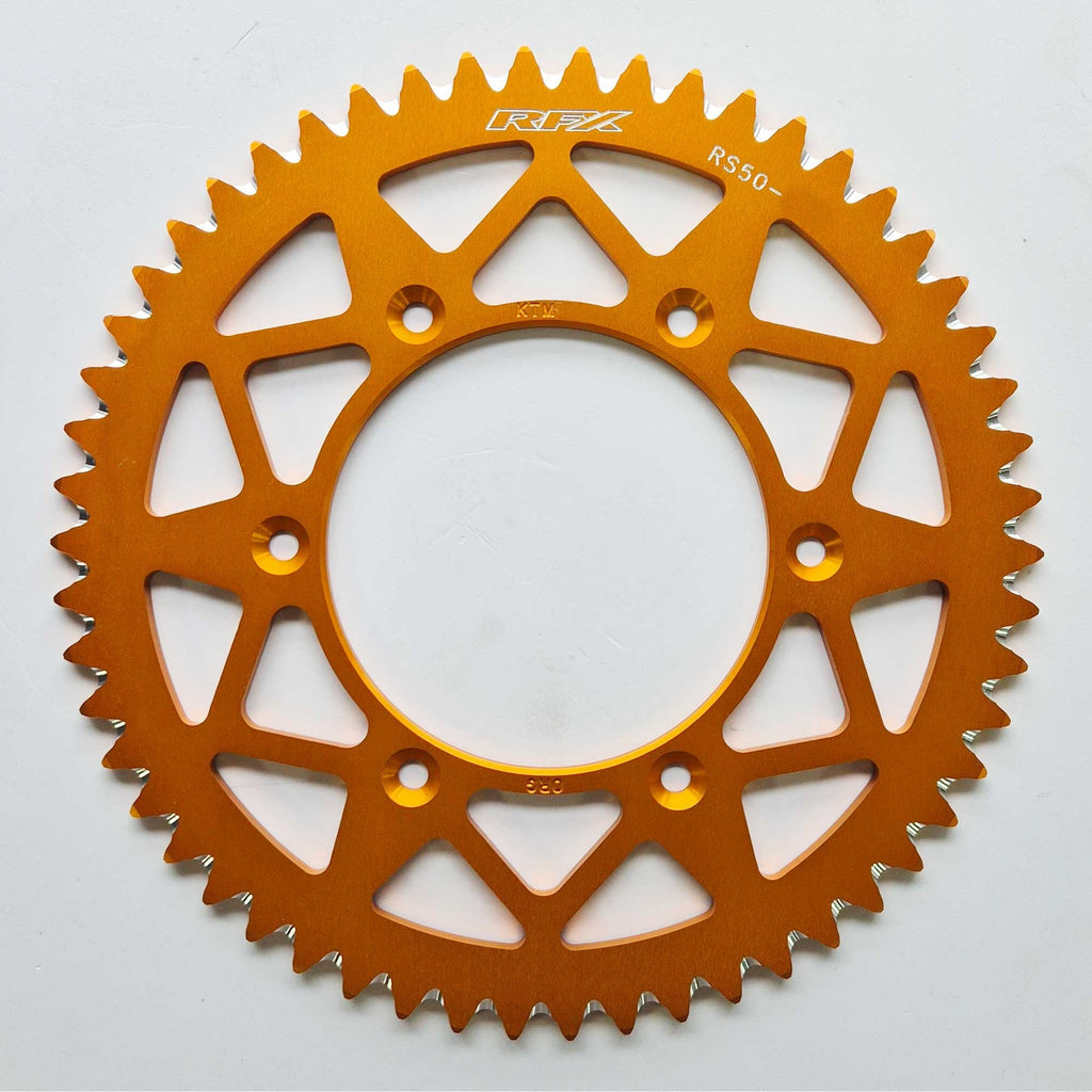 RFX Pro Series Elite Sprocket (Rear 224U/FXRS50) KTM 125-530 90-26, Husqvarna 125-501 14-26, Gas Gas 125-450 21-26, Triumph 250/450 24-26, STARK