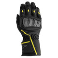 RST S1 V2 CE Motorcycle Road | Sports Leather Gloves (Black / Flo Yellow)